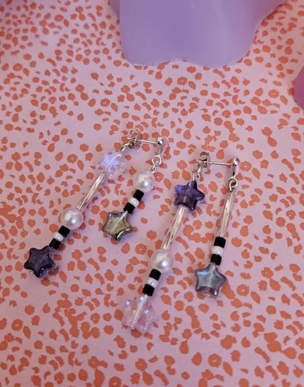 Starry Night Double Dangles - Image 2