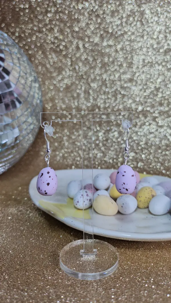 Mini Egg Earrings - Image 3